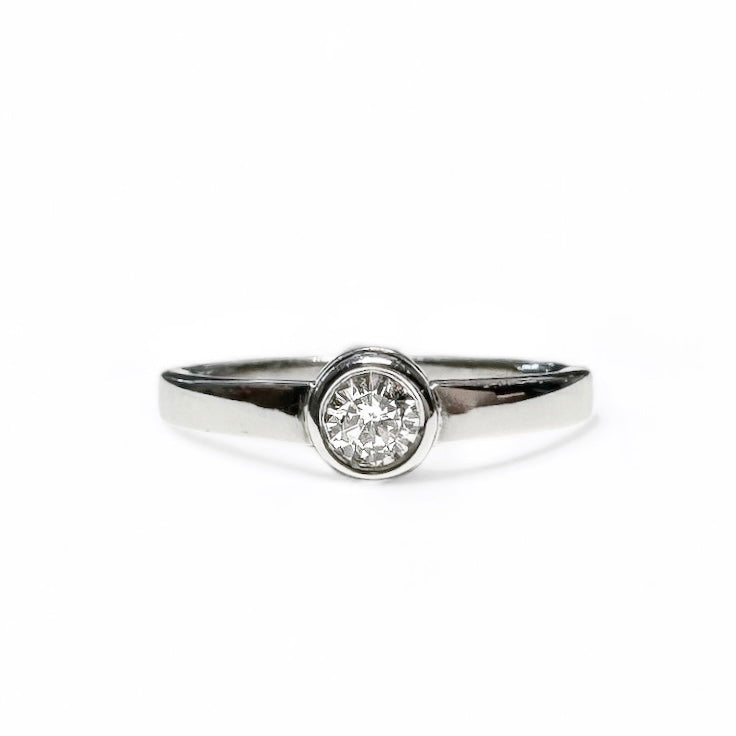 0,25CT RONDE SOLITAIRE RING