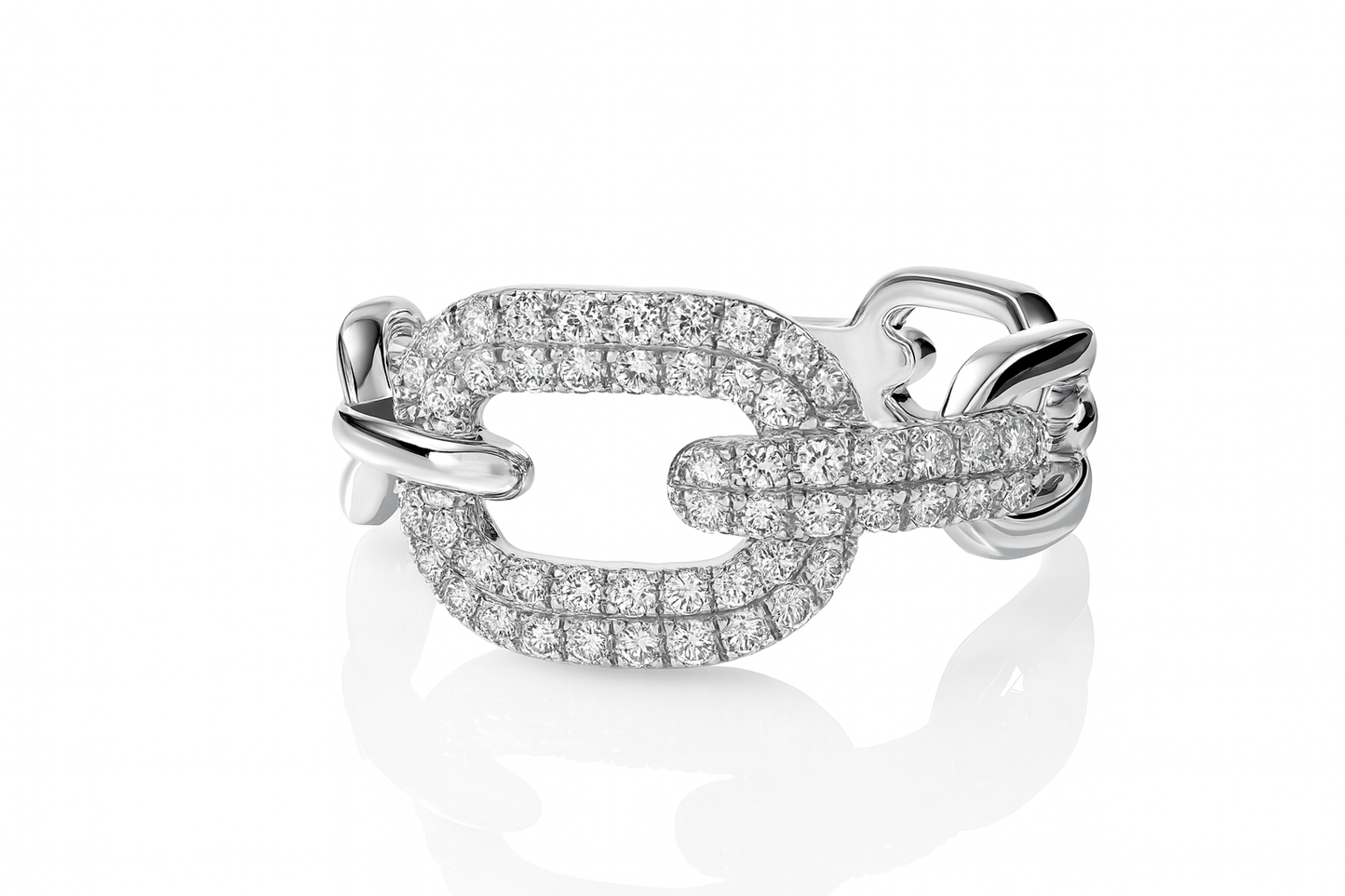 LINK DIAMOND RING