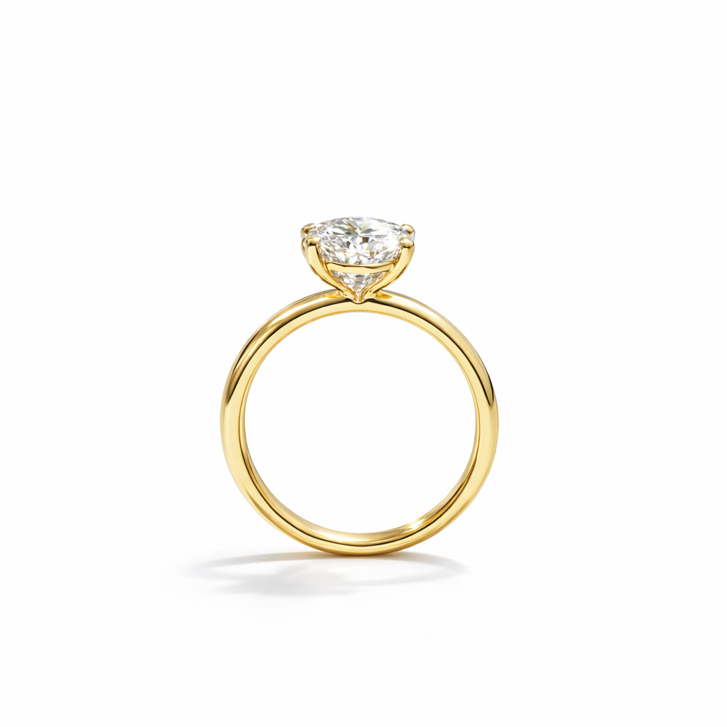 3.10 CT OVAL SOLITAIRE