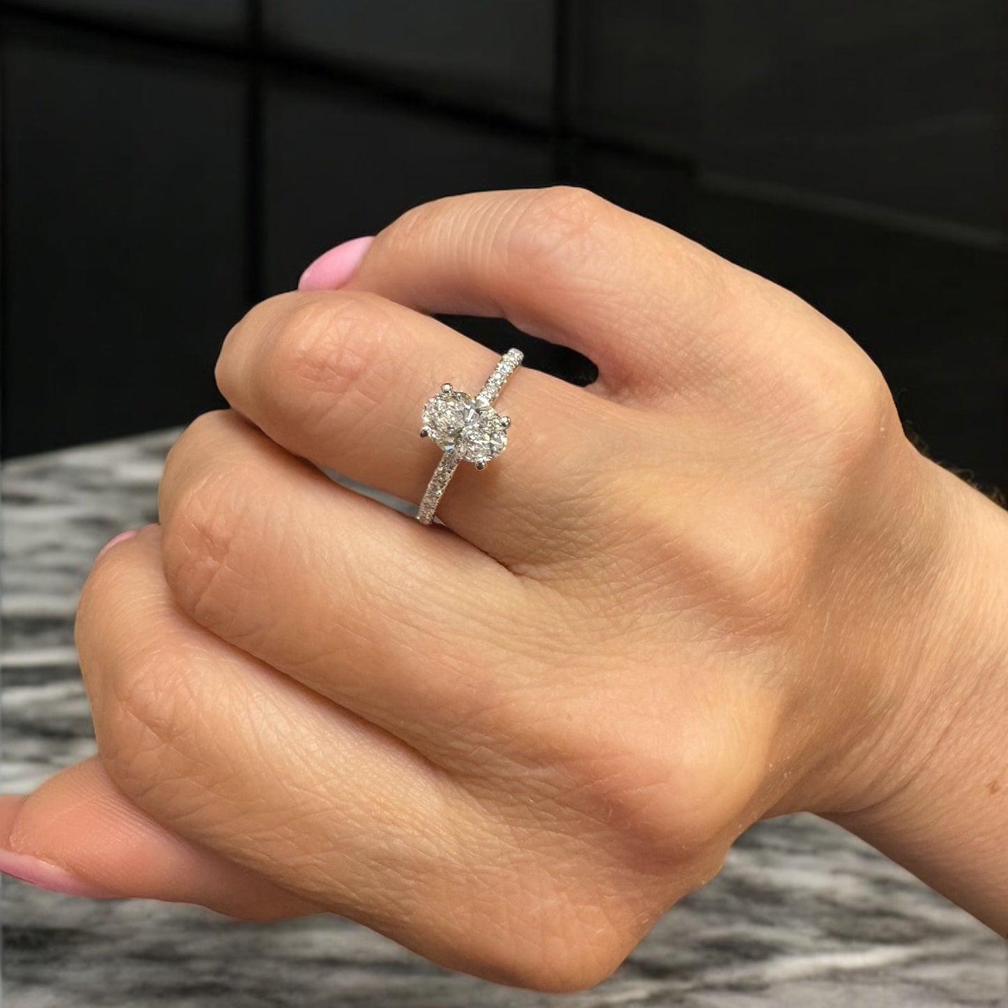 1.04 CT OVAL & ROUND CUT