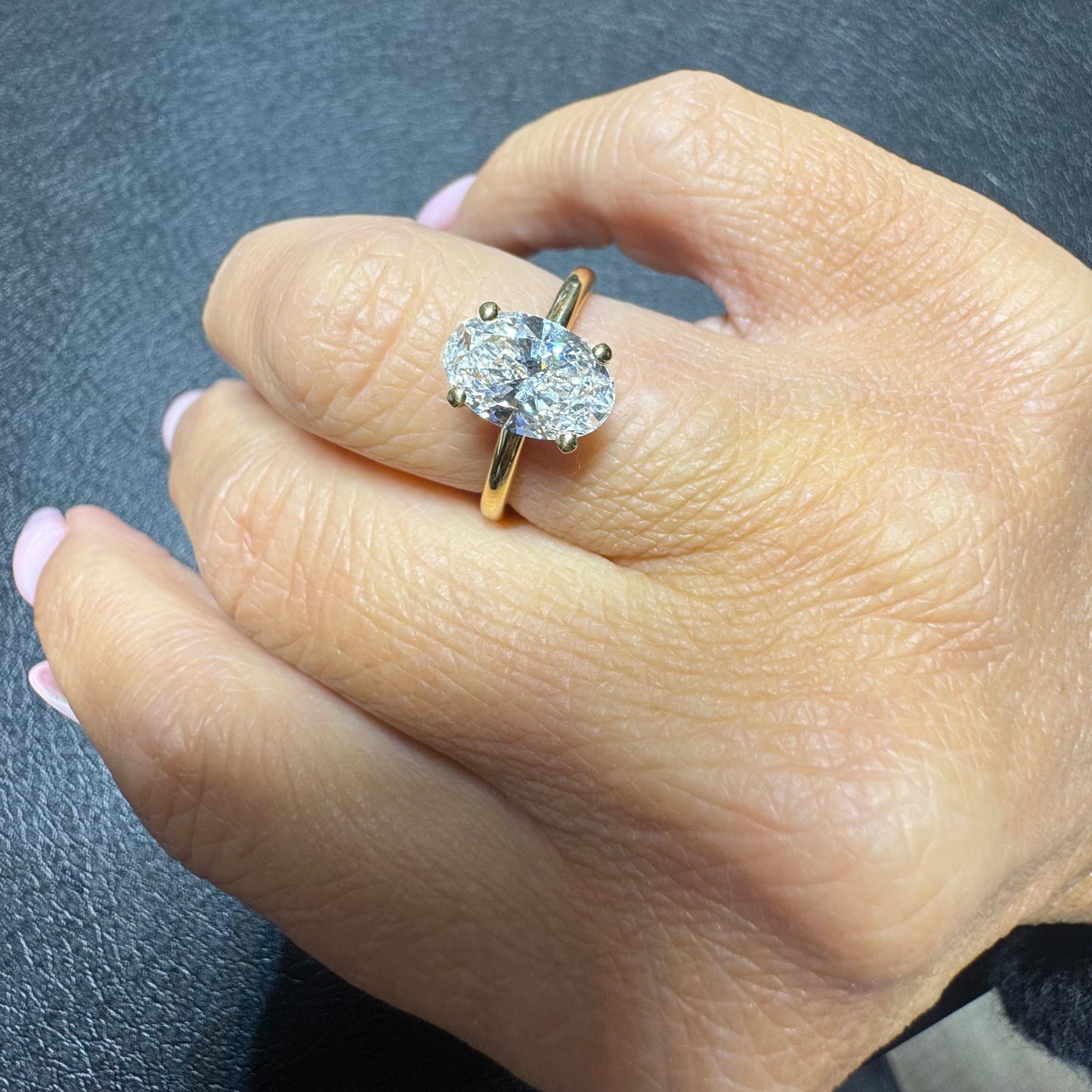 2.02 CT OVAL SOLITAIRE