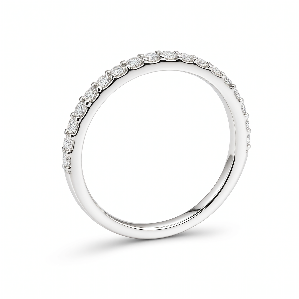 2MM HALF ETERNITY RING