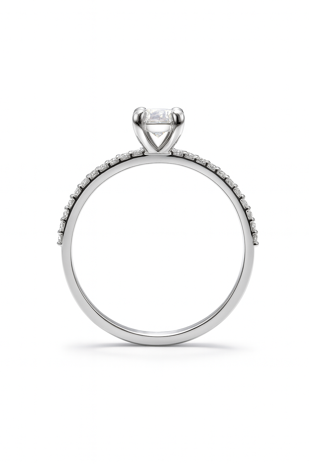 0,57 CT STRALENDE PAVÉ RING