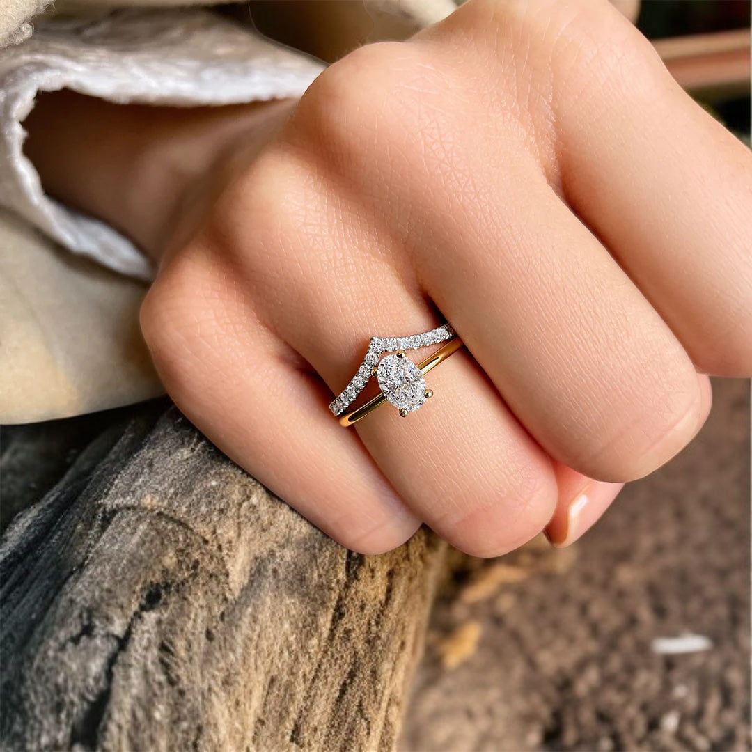 1.07 CT OVAL SOLITAIRE