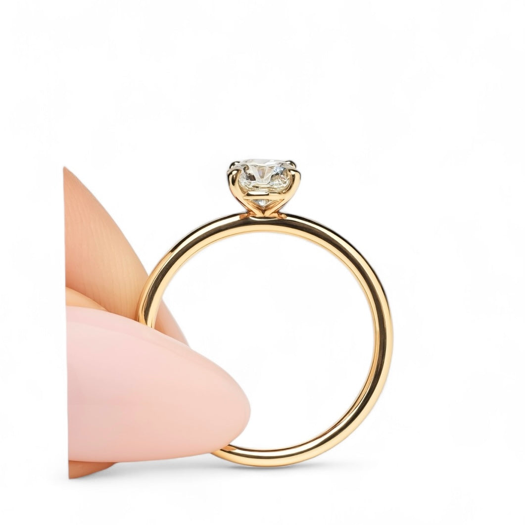 1.06 CT OVAL SOLITAIRE