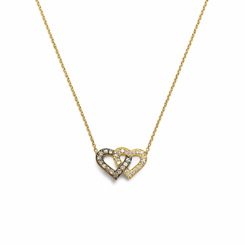 2 HEARTS NECKLACE
