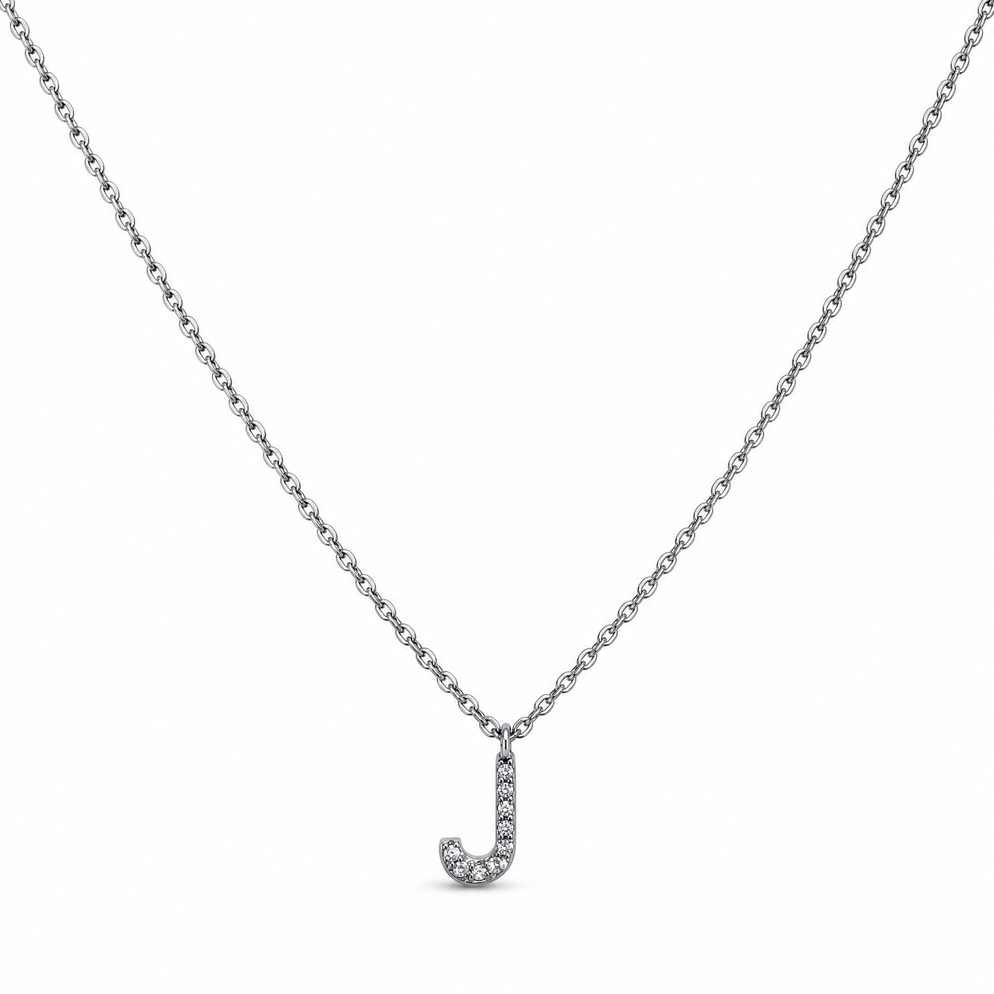 DIAMOND INITIAL NECKLACE