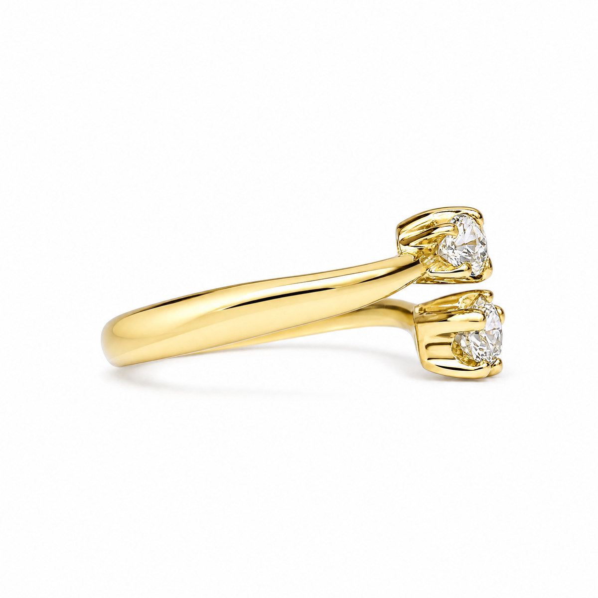 TOI & MOI ROUND SOLITAIRE RING