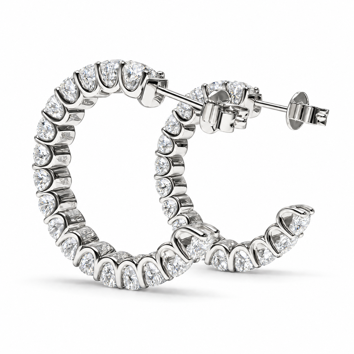 CELESTIA DIAMOND HOOPS
