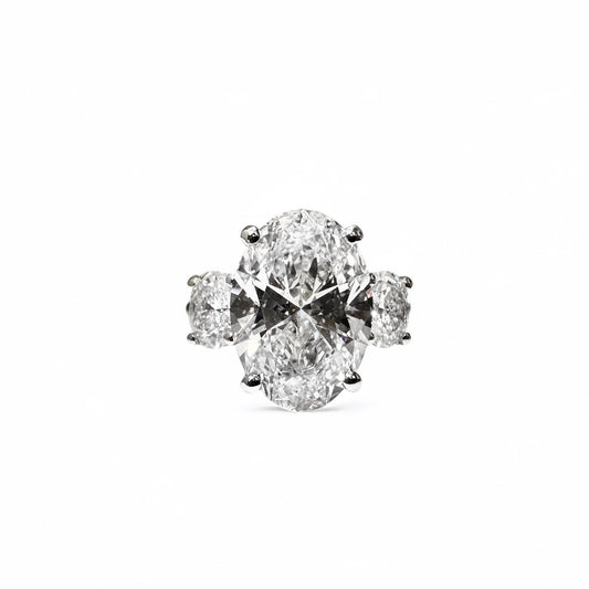 'HEIDI' OVAL SOLITAIRE RING