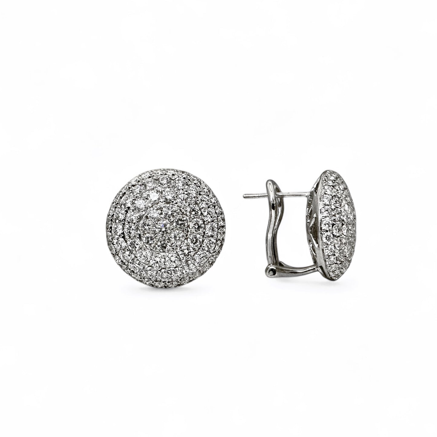 BOUCLES D'OREILLES PAVÉ 3,20 CT 