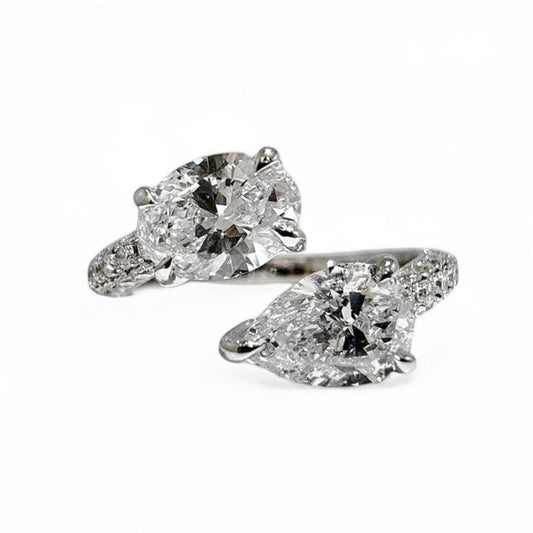 PEER &amp; OVALE RING 