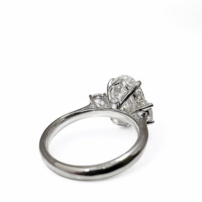 'HEIDI' OVAL SOLITAIRE RING