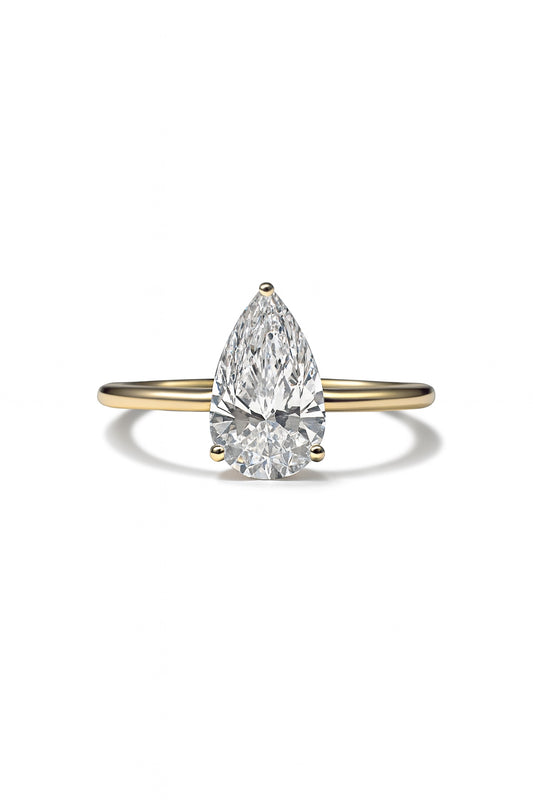 1.20 CT PEAR SOLITAIRE