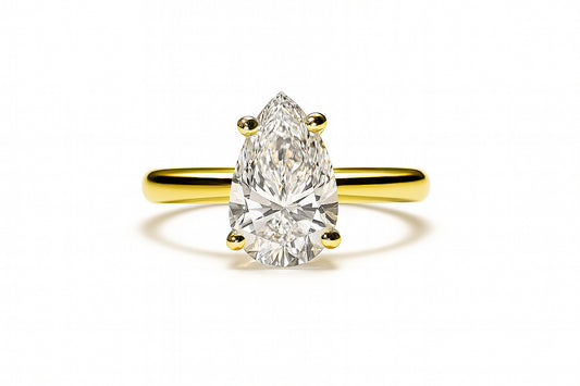 1.88 CT PEAR SOLITAIRE