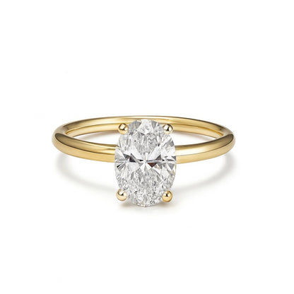 1 CT OVAL SOLITAIRE