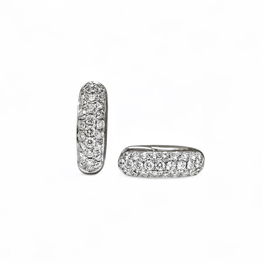 PAVÉ DIAMANT OORBELLEN 