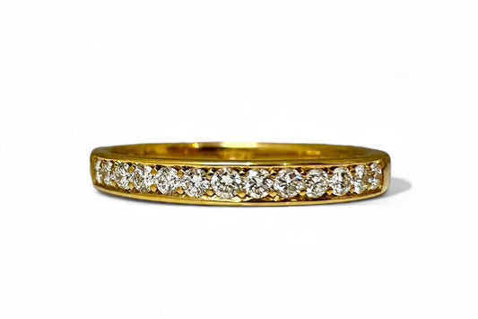 BAGUE DEMI-ÉTERNITÉ DE 0,35 CT 