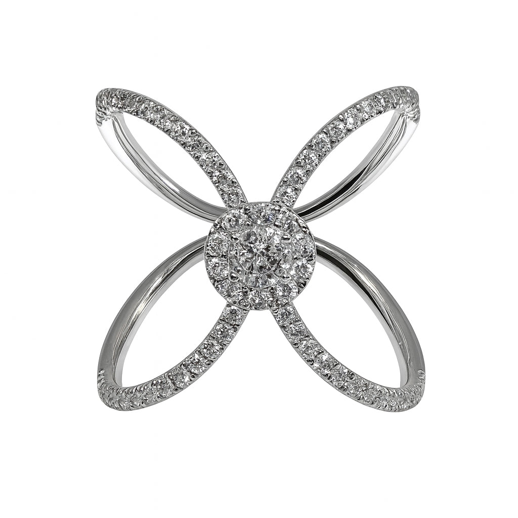 BAGUE CRISS CROSS INFINITY 