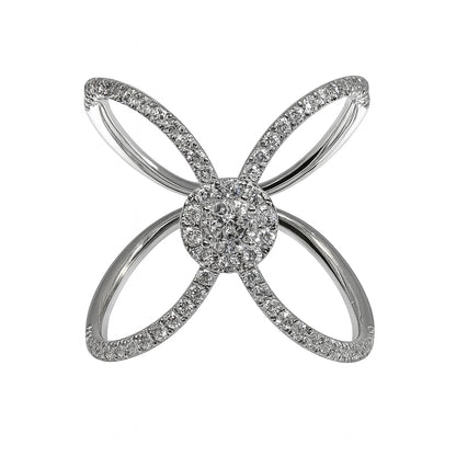 BAGUE CRISS CROSS INFINITY 