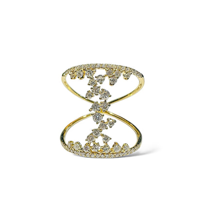 'ALEXA' DIAMANTEN RING 