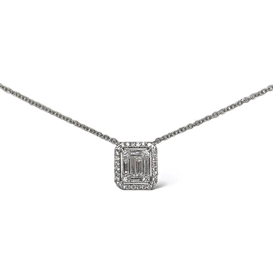 Verstelbare Illusie Diamanten Halsketting 