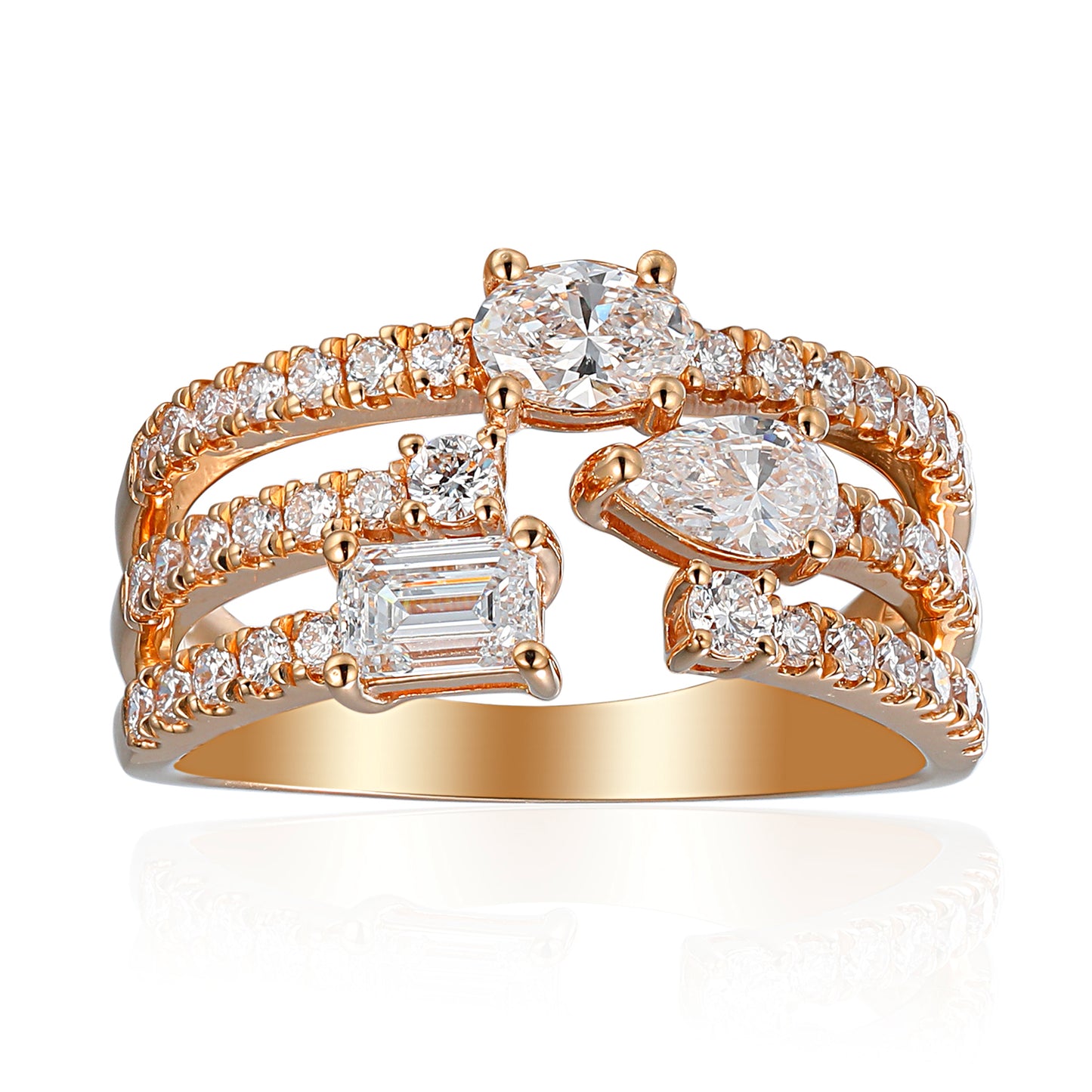 BAGUE MULTIFORME 'CHRISTINE' 