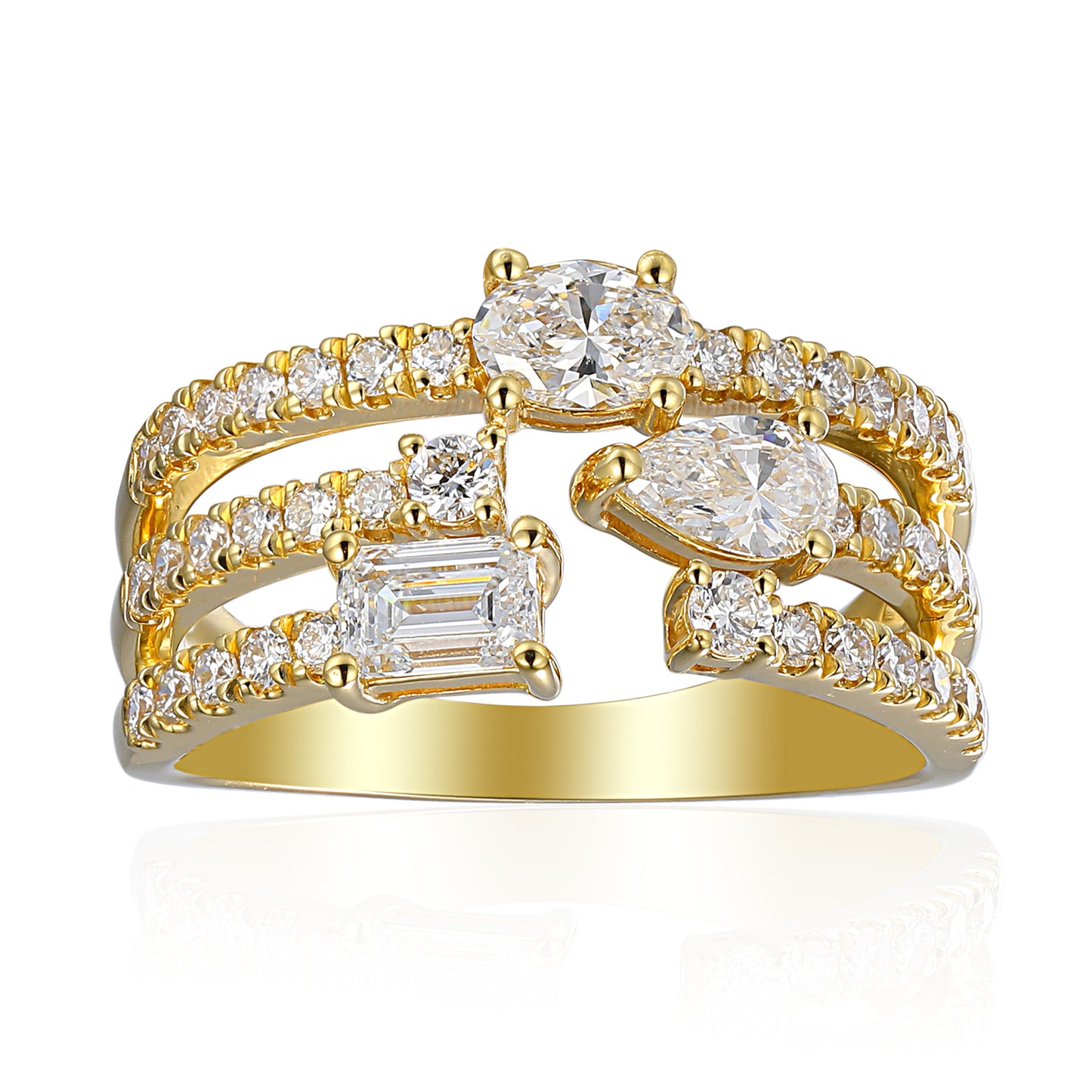 BAGUE MULTIFORME 'CHRISTINE' 