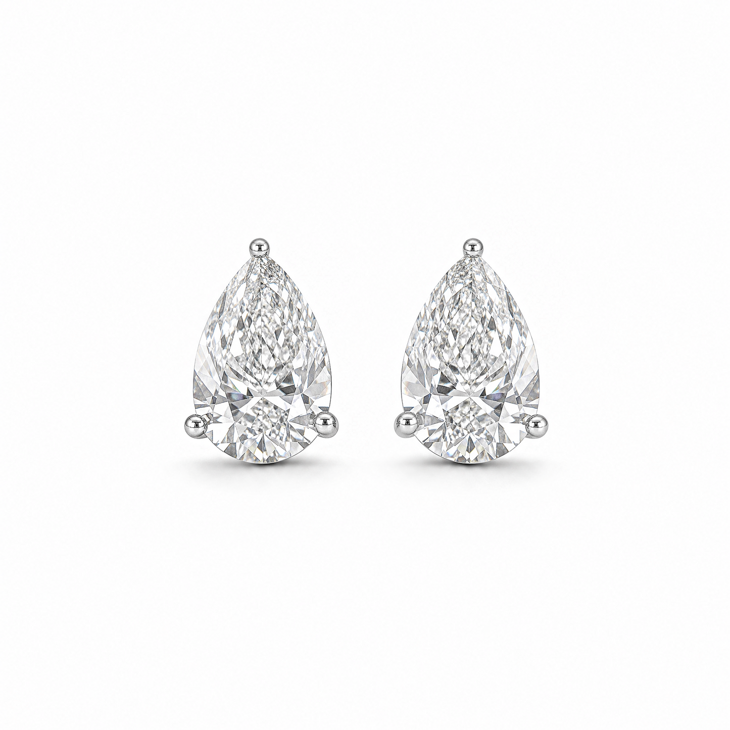PEAR STUD EARRINGS