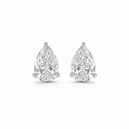 PEAR STUD EARRINGS