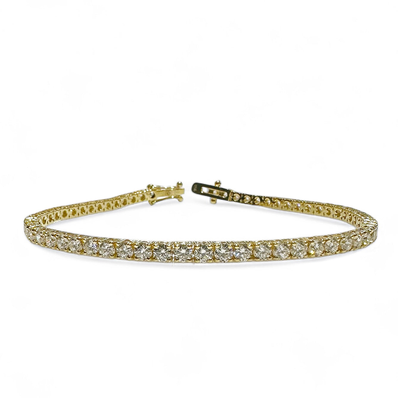 4,25 CT DIAMANT TENNIS ARMBAND 