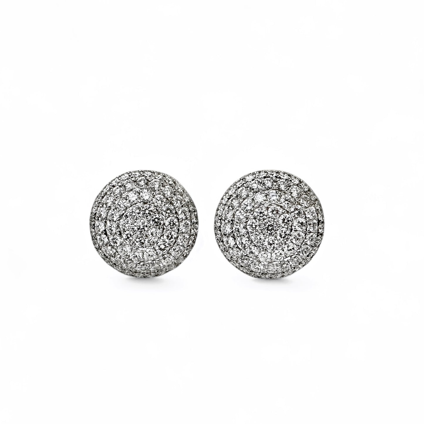 BOUCLES D'OREILLES PAVÉ 3,20 CT 