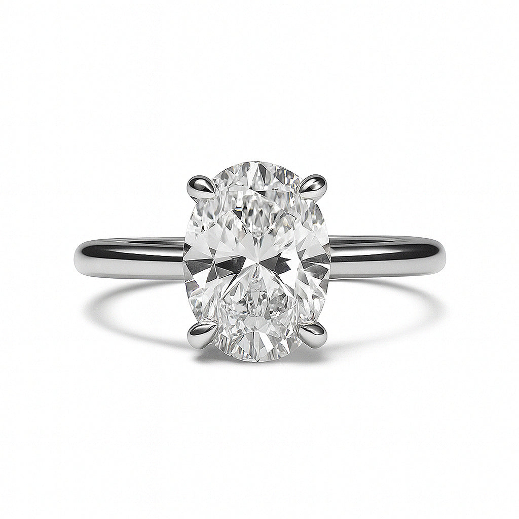 2.01 CT OVAL SOLITAIRE