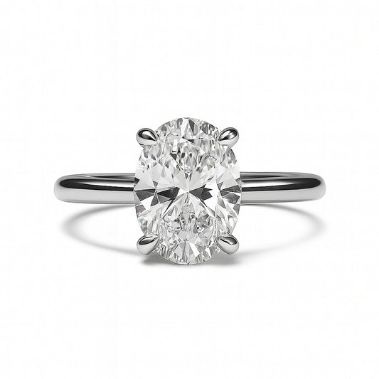 2.01 CT OVAL SOLITAIRE