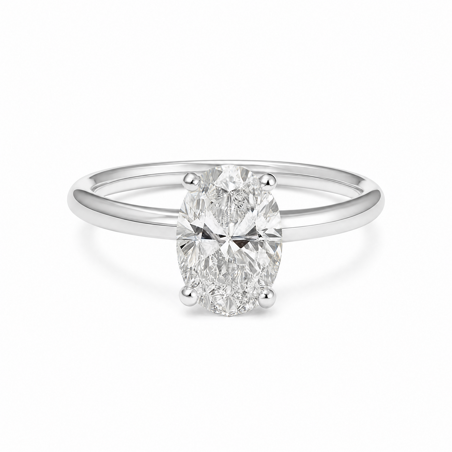 1 CT OVAL SOLITAIRE