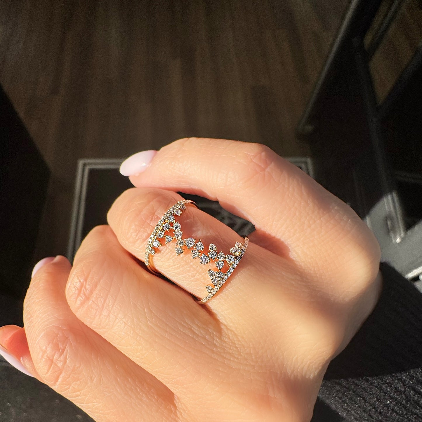 BAGUE EN DIAMANT 'ALEXA' 
