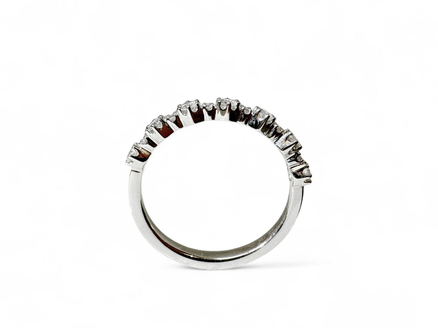 0,48 CT HALVE EEUWIGHEIDSRING 