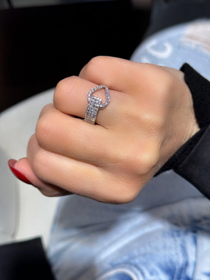 BAGUE EN DIAMANT « CLARA » 