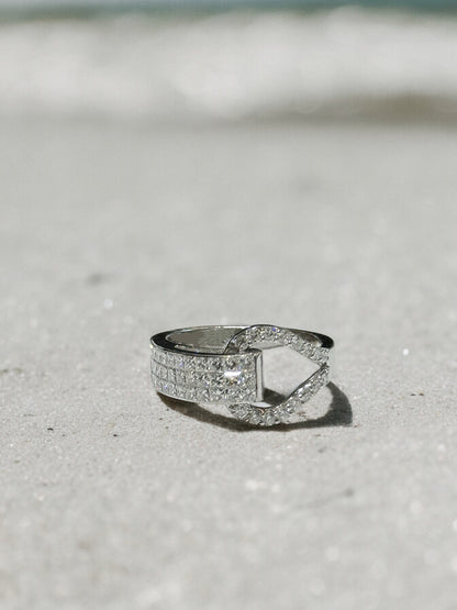 BAGUE EN DIAMANT « CLARA » 