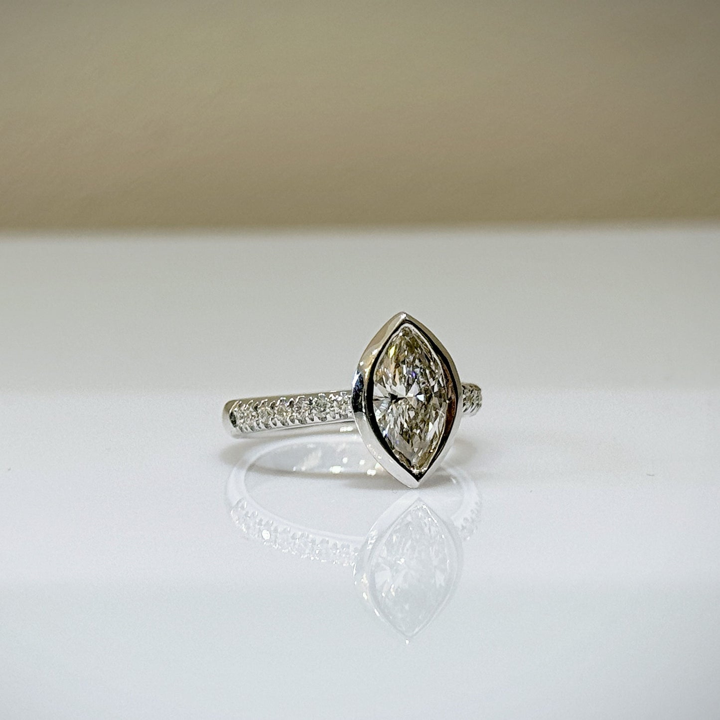 Bague Diamant Marquise (LG)