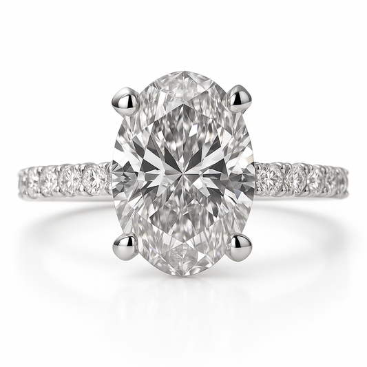1.04 CT OVAL & ROUND CUT