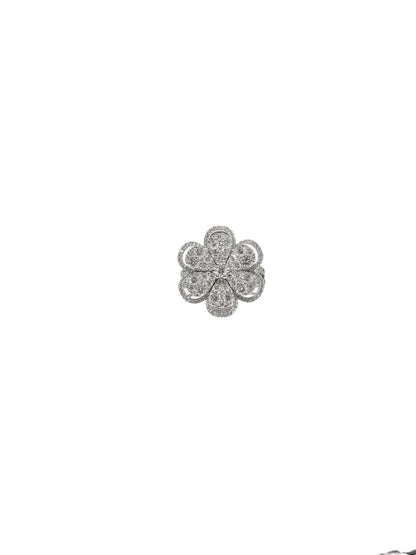 Bloem diamanten ring 
