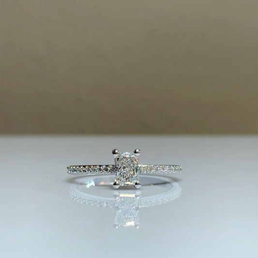 BAGUE PAVÉ RADIANTE DE 0,57 CT 