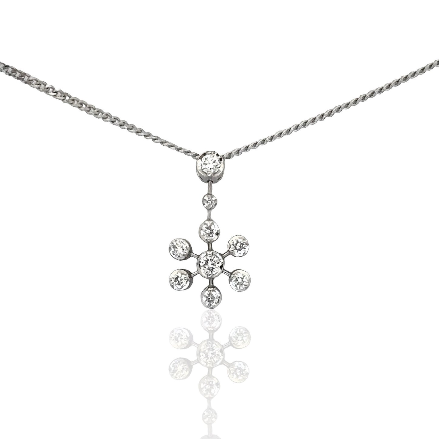 Flocon de neige en diamant