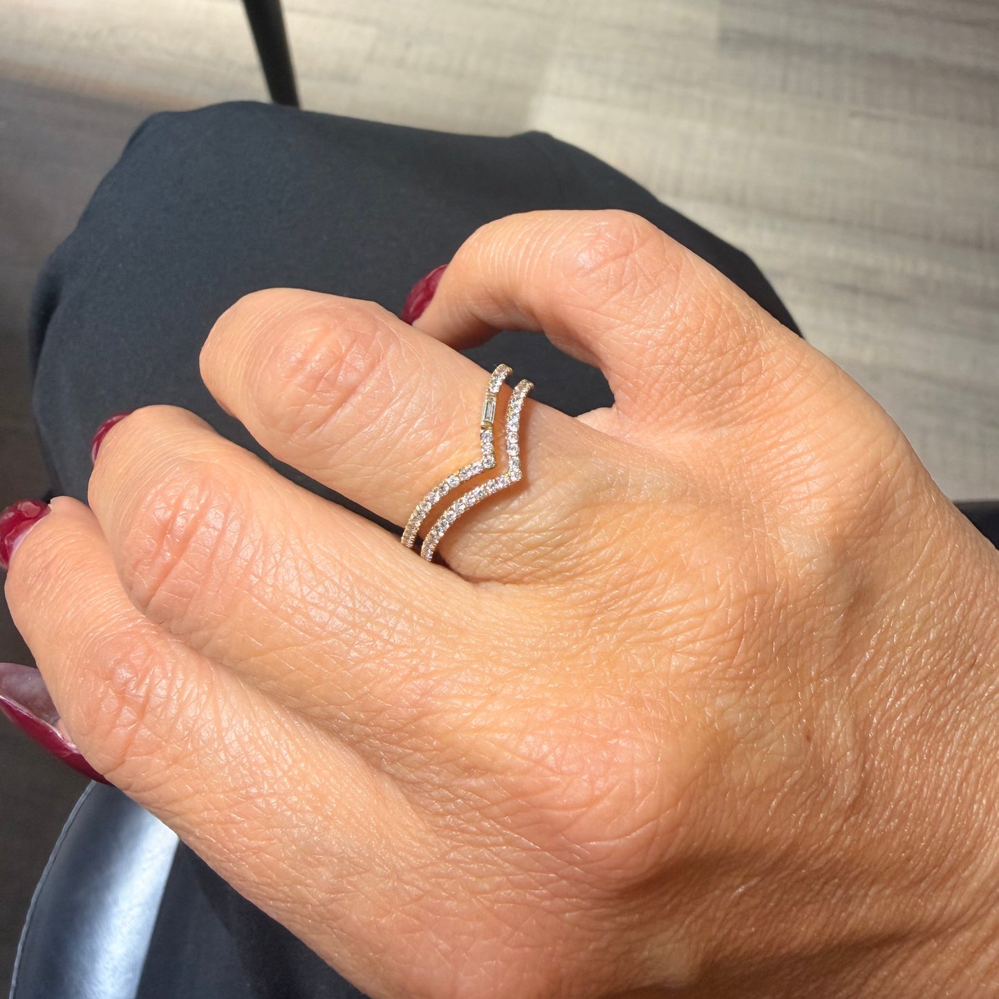 Dubbele 'V'-ring 
