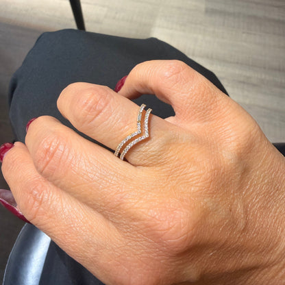 Dubbele 'V'-ring 