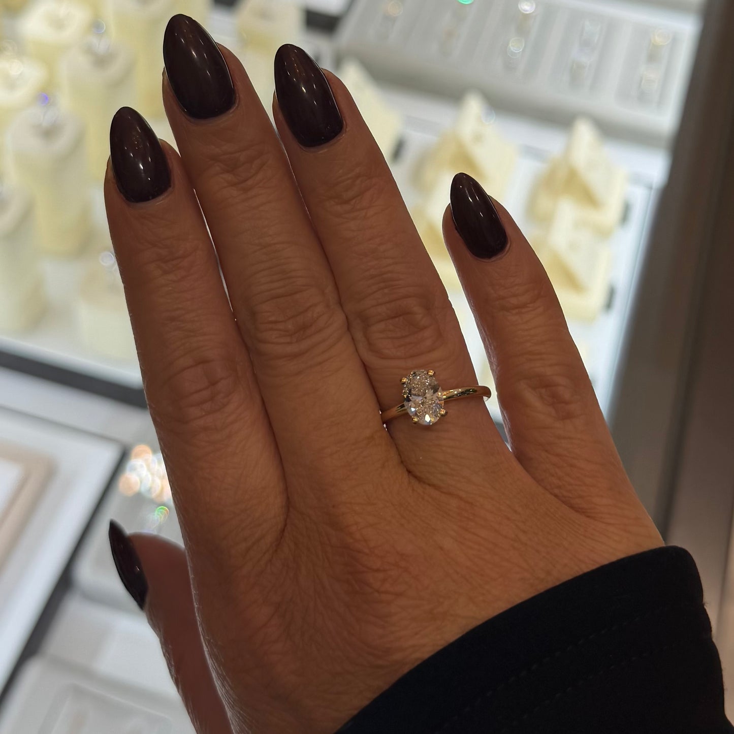 1.52 CT OVAL SOLITAIRE