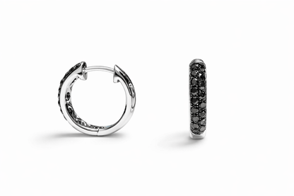 BLACK DIAMONDS HOOPS