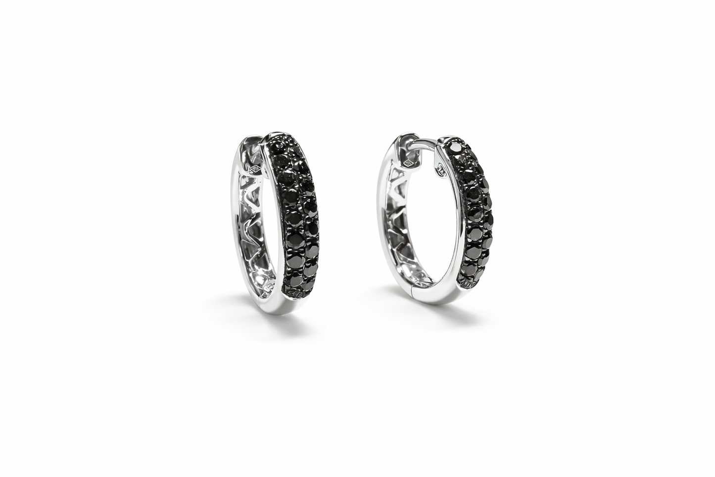 BLACK DIAMONDS HOOPS