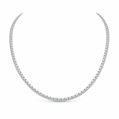 12.50 CT's TENNIS NECKLACE